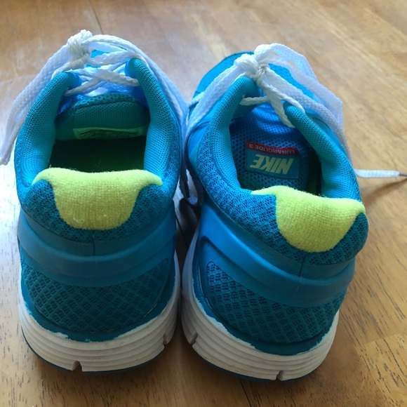 Nike Lunarglide 3 athletic shoe nice Size 4.5Y - Picture 7 of 8